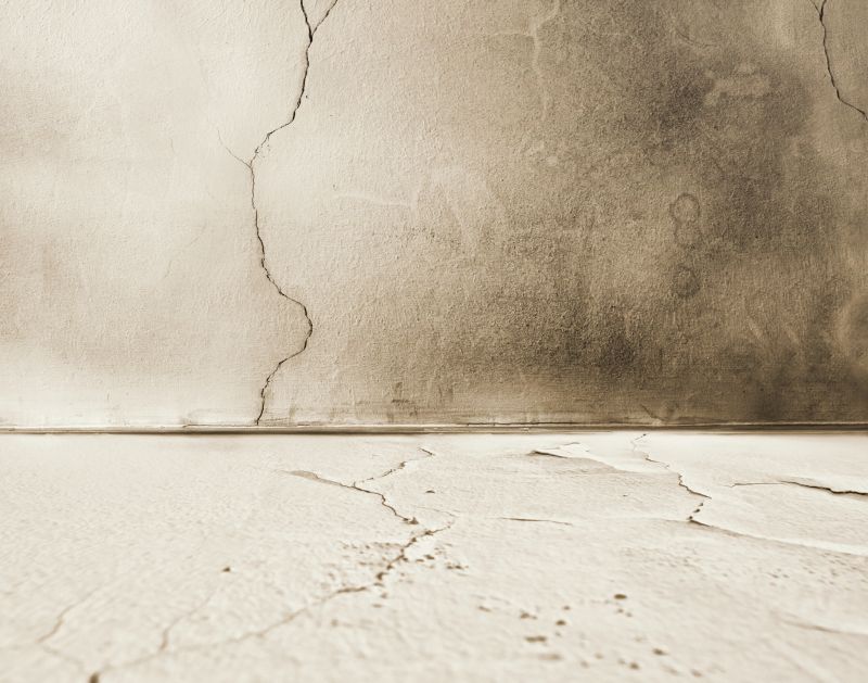 Basement Floor Crack Repair